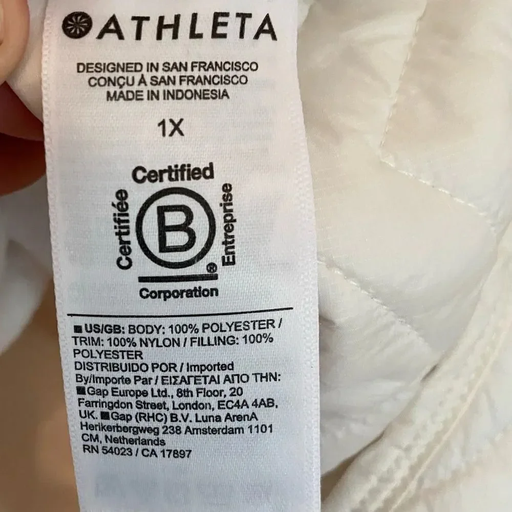 Athleta Cozy Sherpa Snap Swewtshirt